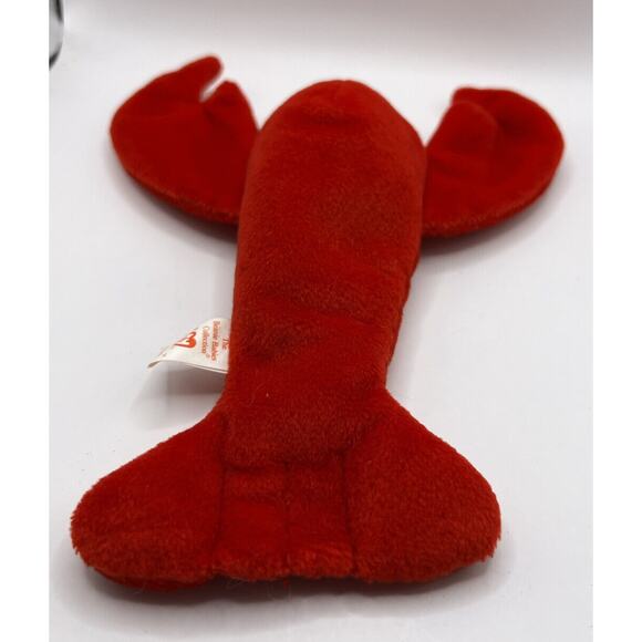 TY Beanie Baby Babies Stuffed Animal Plush Pinchers Lobster 1993 - Picture 3 of 10